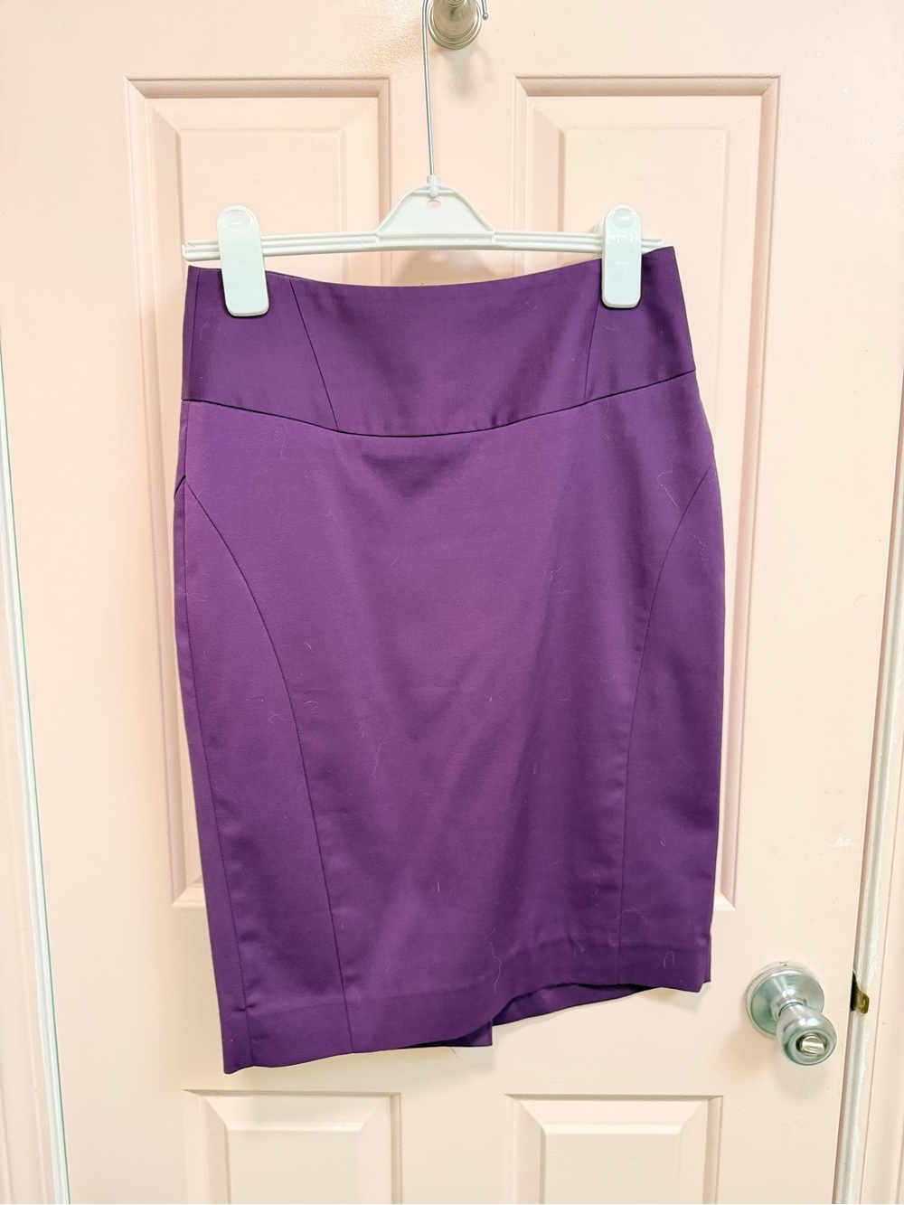 The Limited Plum Pencil Skirt